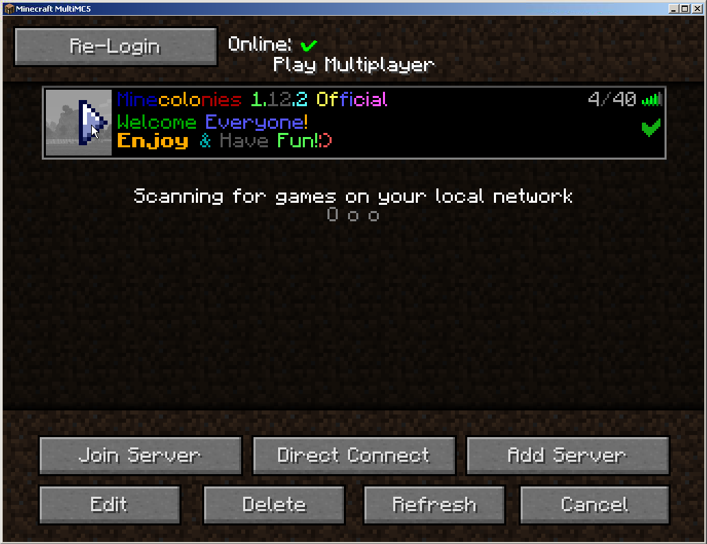 Join the Official Server